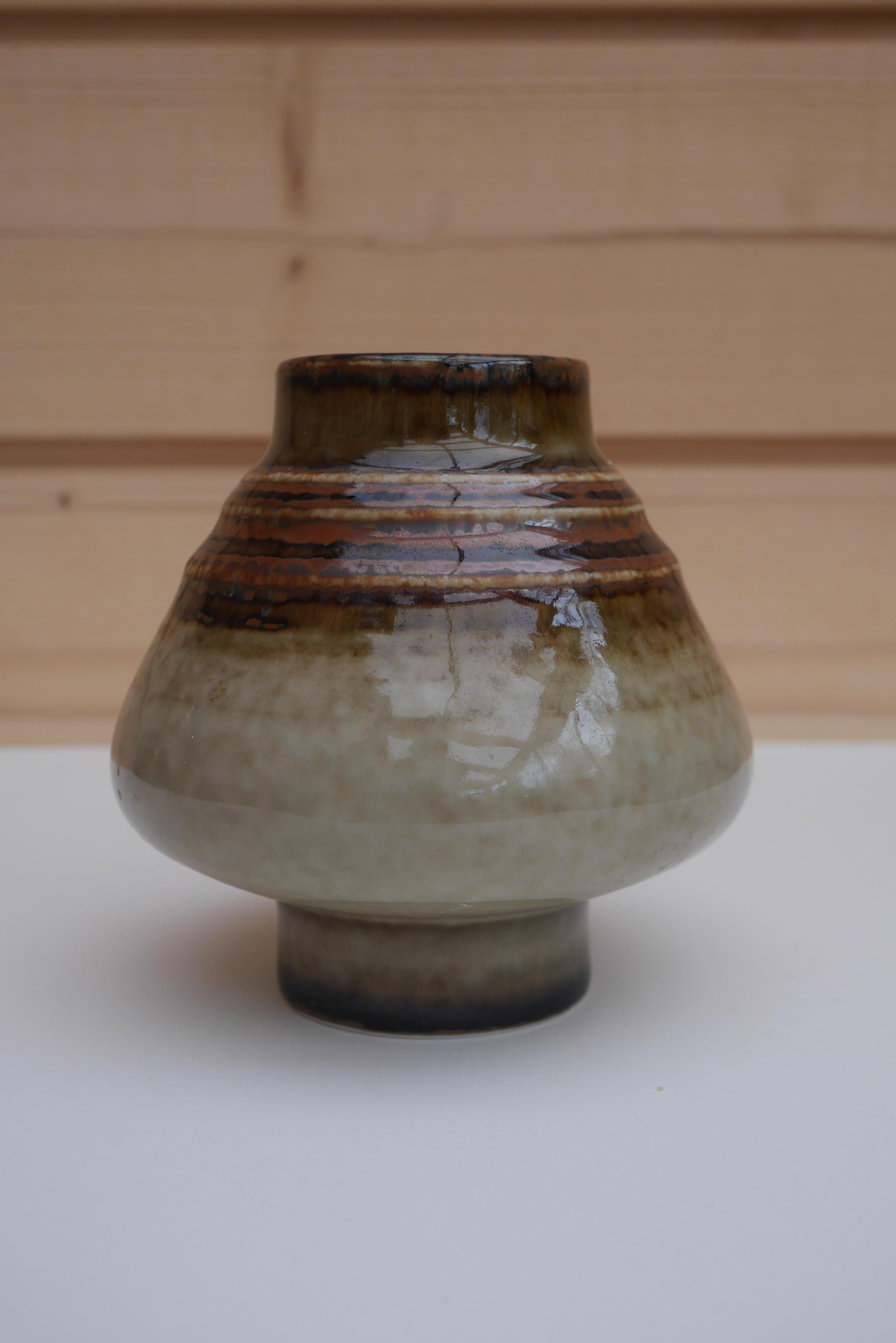 Vase by Olle Alberius from the 'Bamboo' Series for Rörstrand In Good Condition For Sale In Skarpnäck, SE