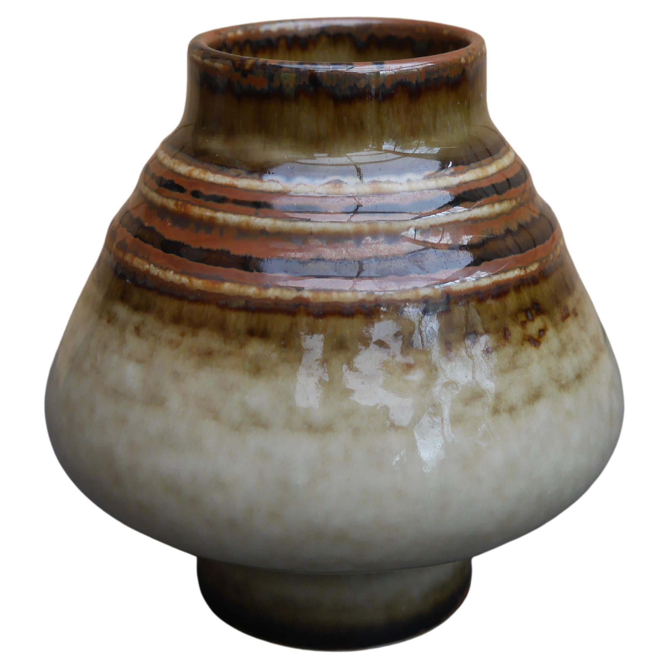 Mid-Century Modern Pair of Vases by Olle Alberius from the 'Bamboo' Series for Rörstrand For Sale