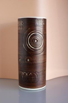 Vase by Olle Alberius from the 'Sarek' Series for Rörstrand, Sweden.