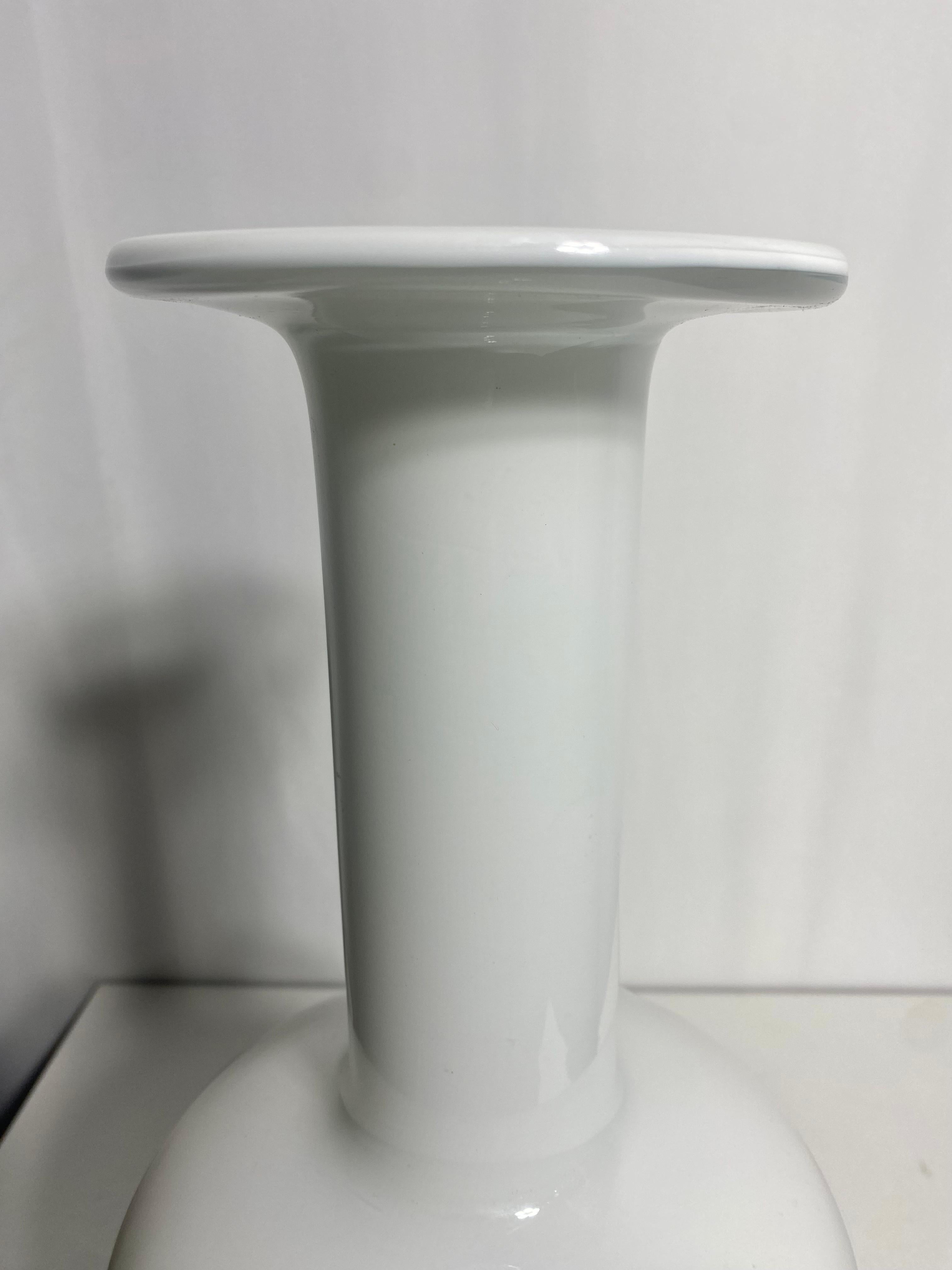 Mid-Century Modern Vase by Otto Brauer, Holmegaard, Classic Modernist  For Sale