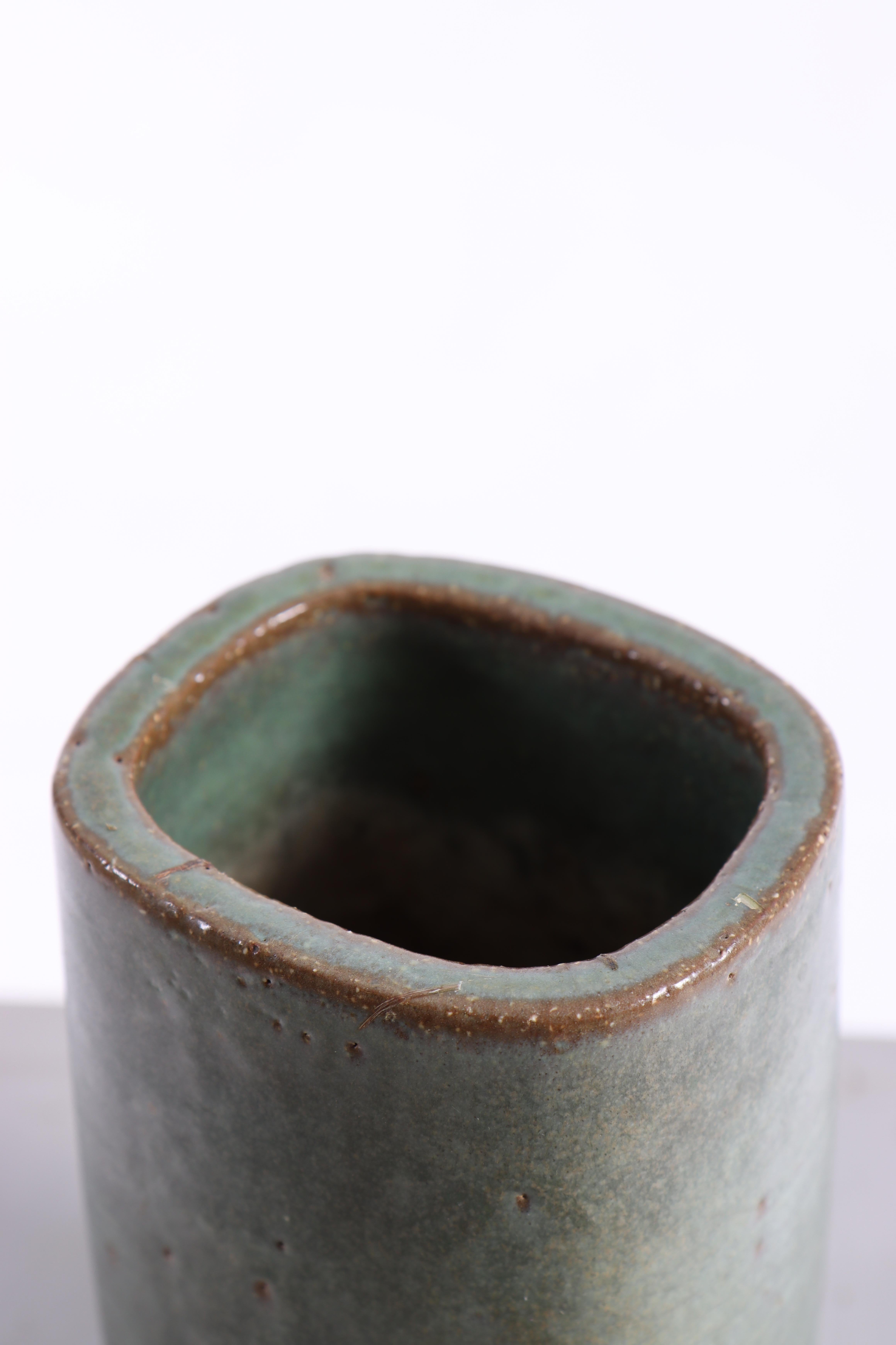 Mid-20th Century Vase by Per Linnemann Schmidt for Palshus Ceramic, 1960s For Sale