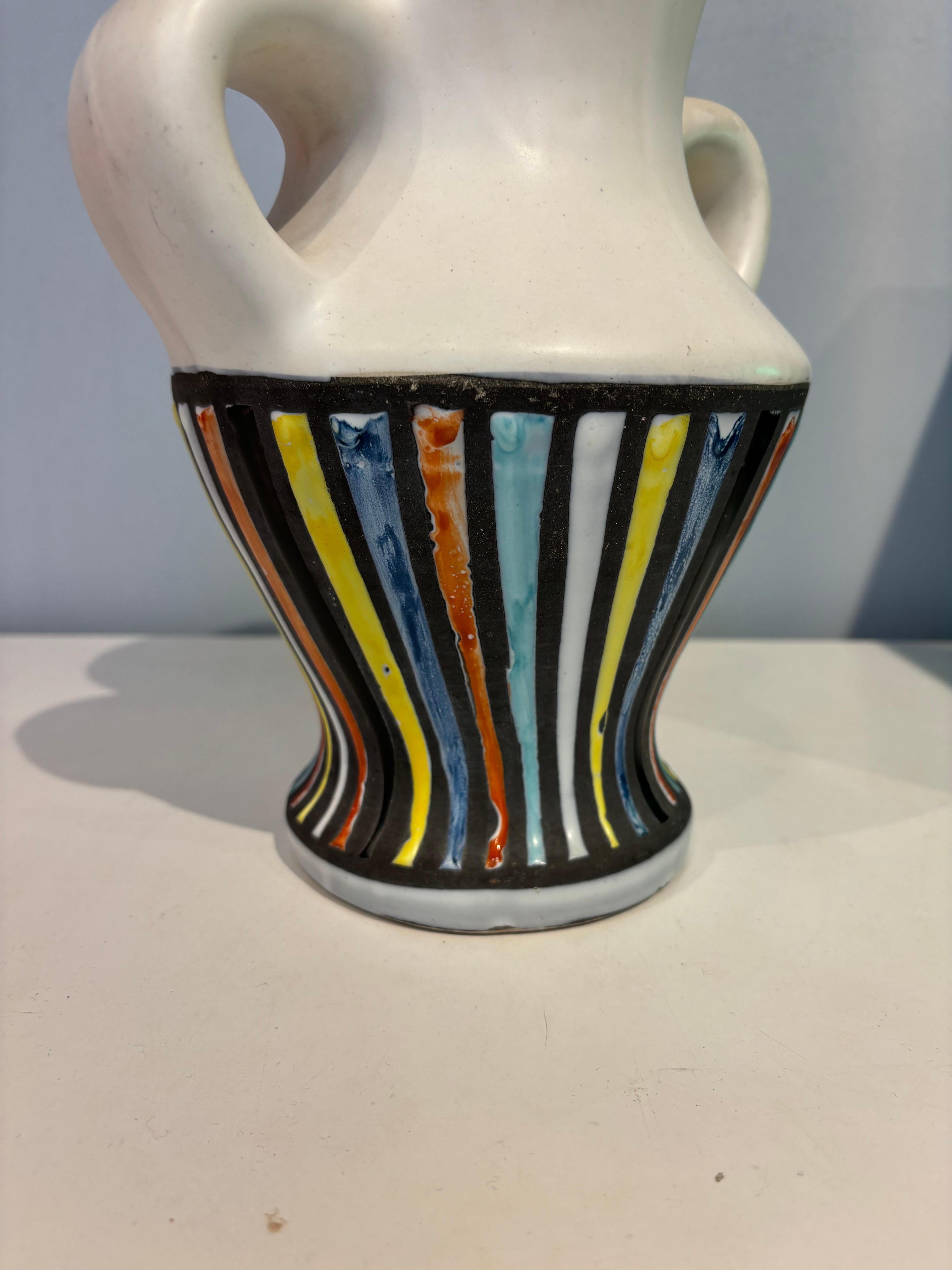Vase by Roger Capron In Good Condition For Sale In SAINT-OUEN-SUR-SEINE, FR
