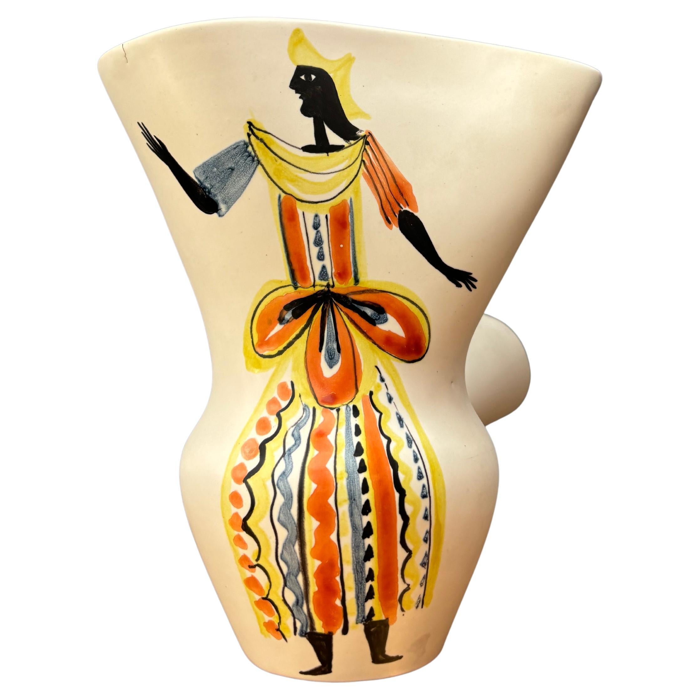 Vase by Roger Capron im Angebot