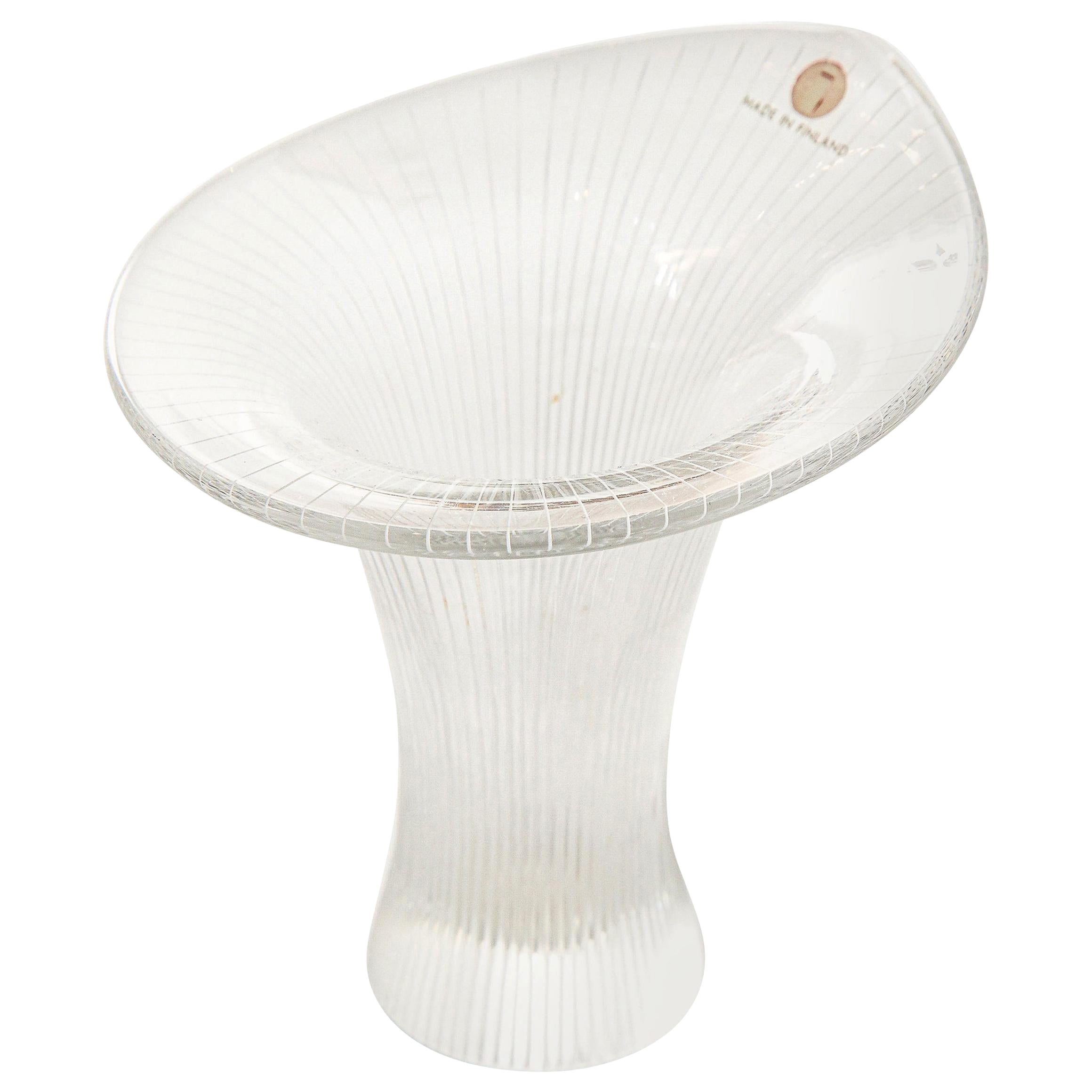 Vase de Tapio Wirkkala, Finlande, design scandinave du milieu du siècle dernier, Kantarelli