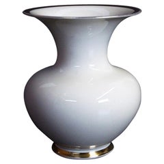 Vase von Volkstedt Elfenbein:: Deutschland:: 1930er Jahre