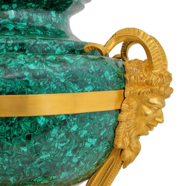 French Vase candelabra with 13 arms of light For Sale