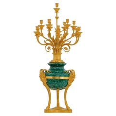Vase candelabra with 13 arms of light