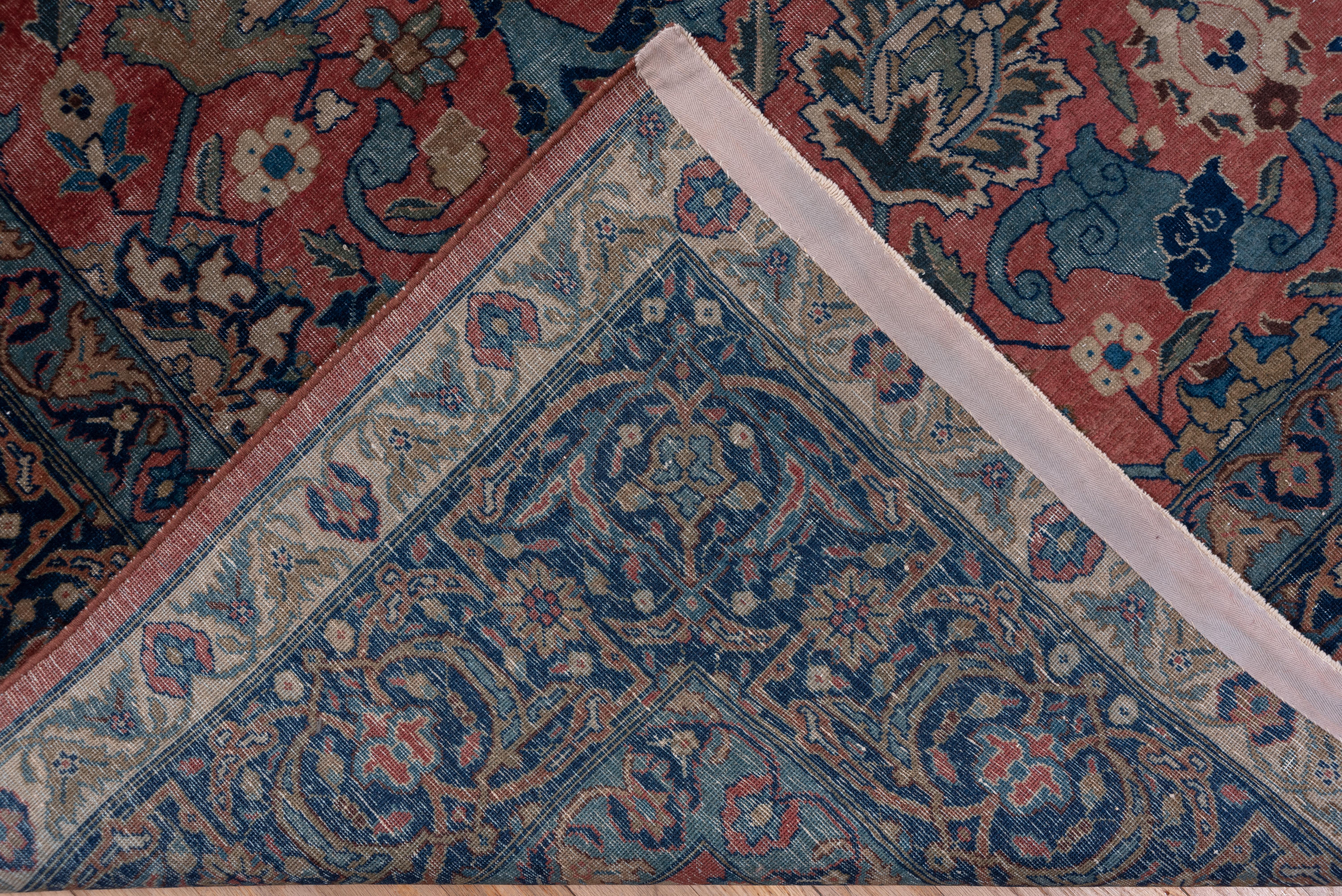 Persian Vase Carpet Pattern Antique Tabriz Rug
