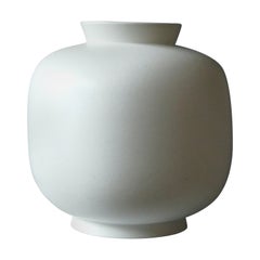Vase "Carrara" par Wilhelm Kåge pour Gustavsberg Studio, Suède, années 1940