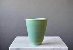 Vase 'Celadon' by Wilhelm Kåge for Gustavsberg Studio, Sweden, 1940s