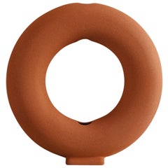 Vase en céramique terre cuite non émaillée fait à la main - Vacuum