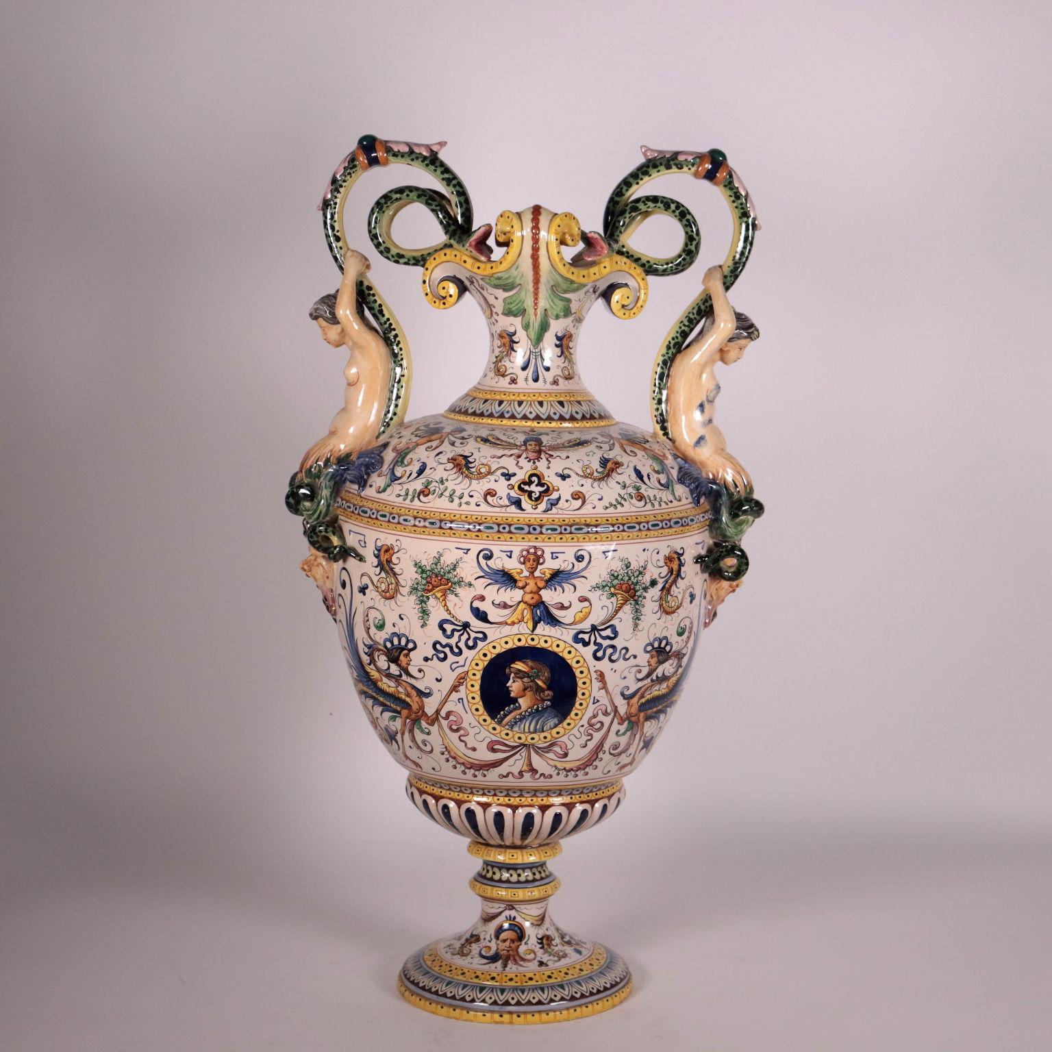 Vase Ceramic, Italy Late '800 Early '900 6
