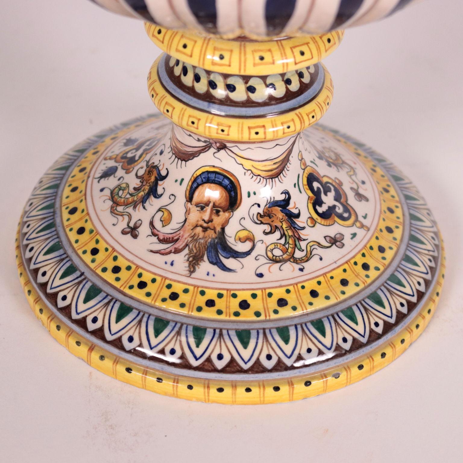 Vase Ceramic, Italy Late '800 Early '900 2