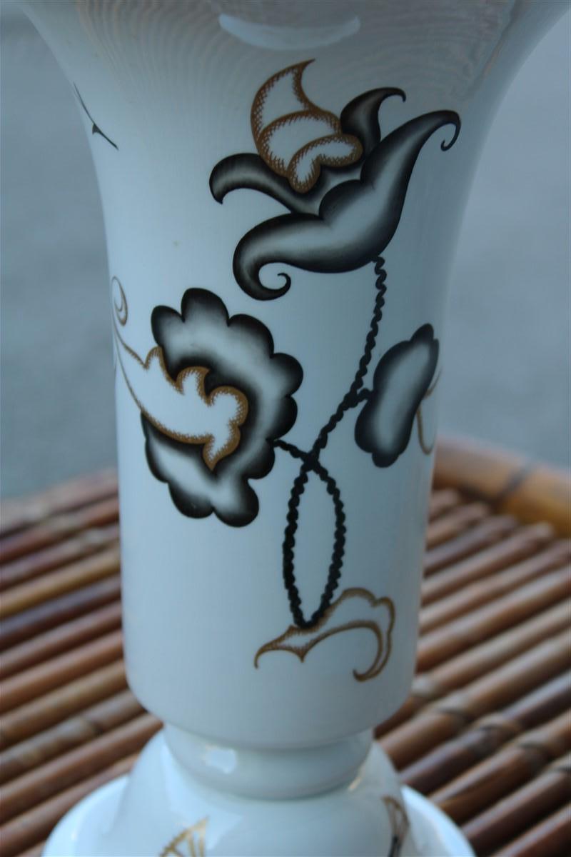 Vase Keramik Lavenia hergestellt in Italien 1930 Guido Andloviz  im Angebot 2