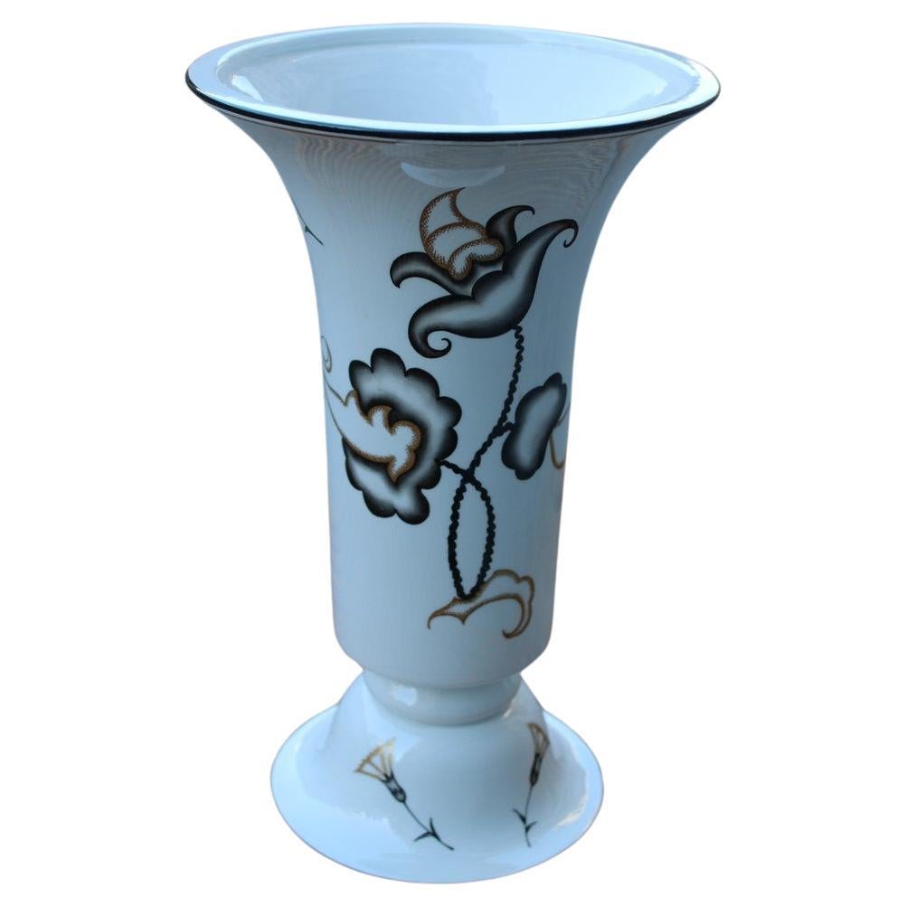 Vase Keramik Lavenia hergestellt in Italien 1930 Guido Andloviz  im Angebot