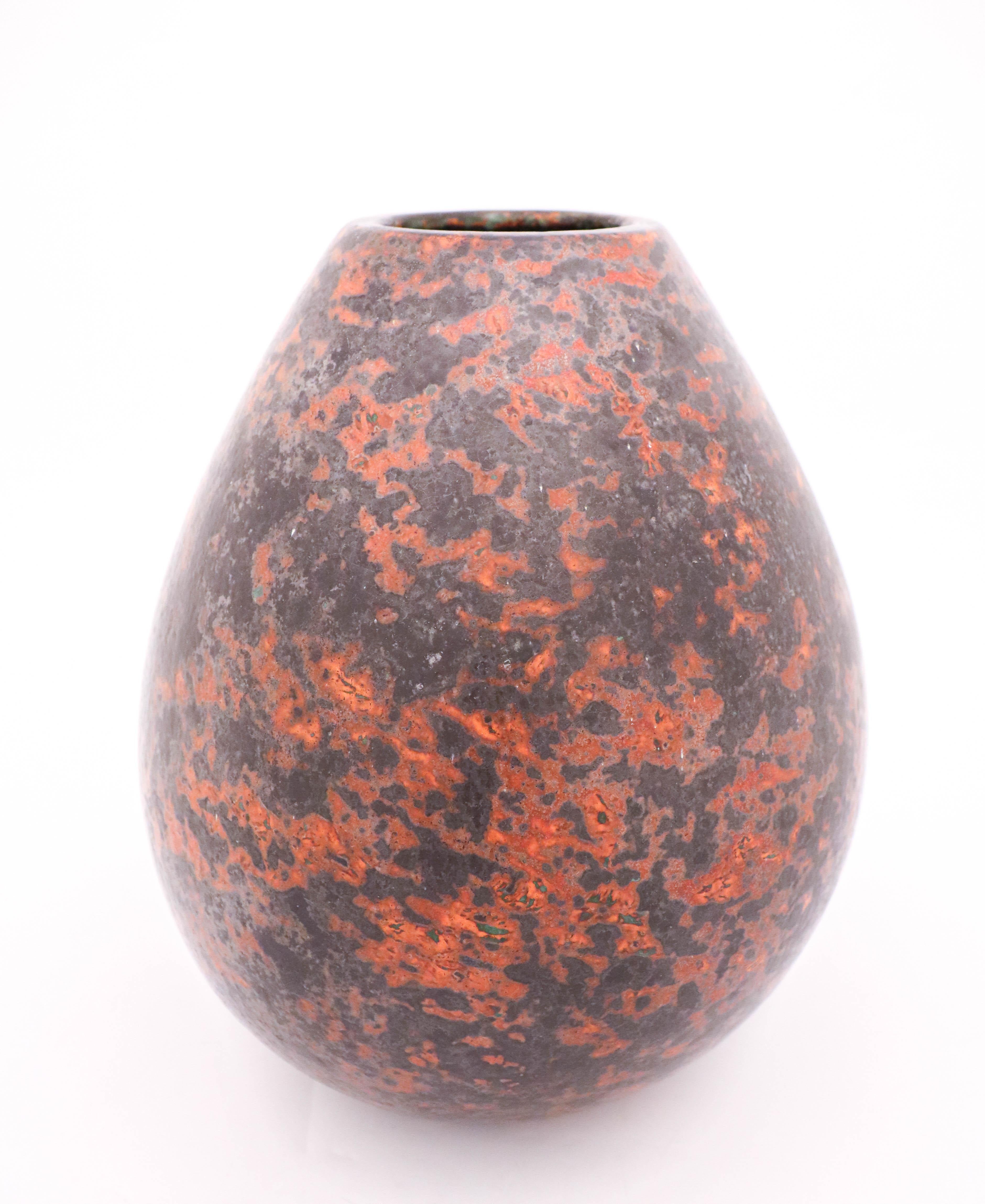 French Vase, Ceramics by Hans Hedberg, Biot, France