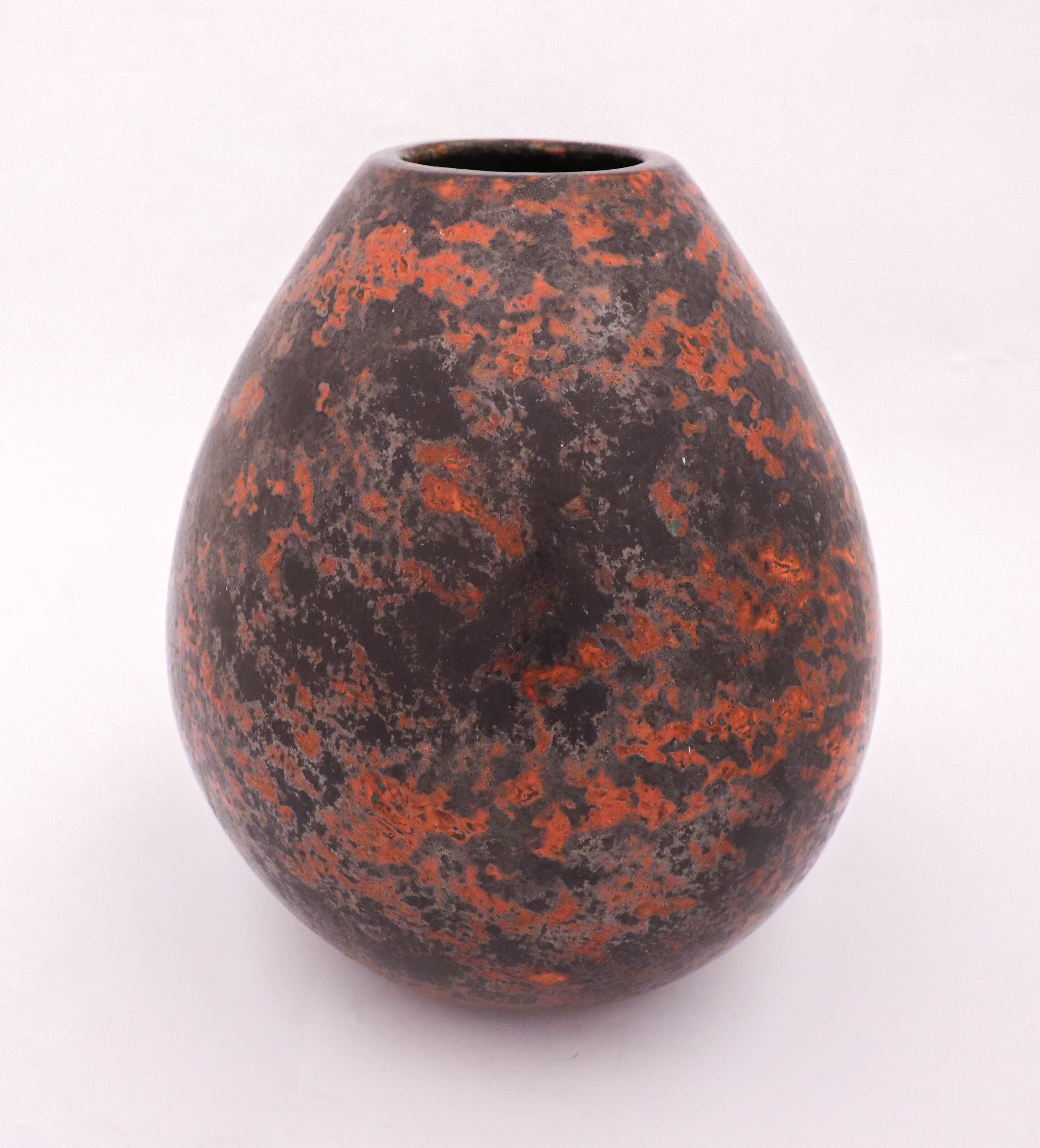 Mid-20th Century Vase, Ceramics by Hans Hedberg, Biot, France
