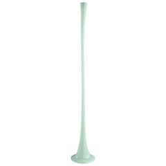 Vase Church, Neo Mint Color, 2020 Trend, in Glass, Italy