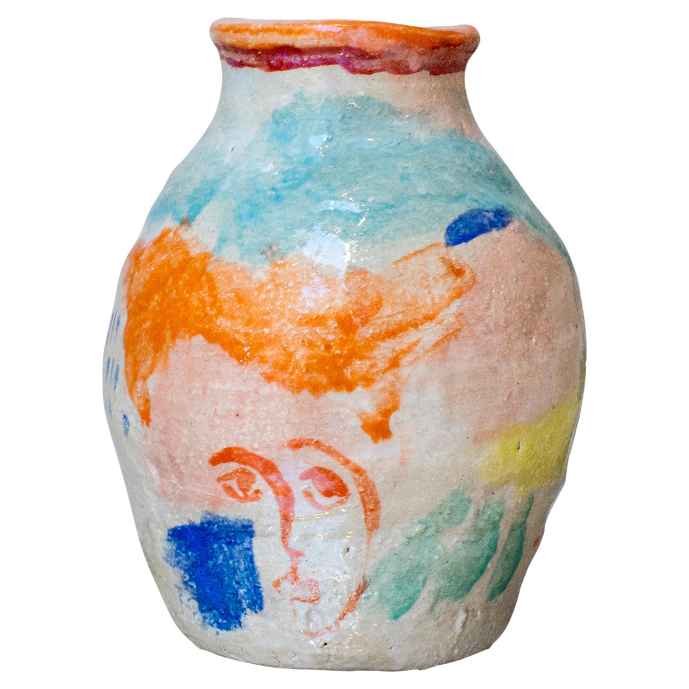 Vase Coloré conçu par Ana Laso, Espagne, 2023