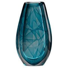 Vase ‘Colora’ Designed by Vicke Lindstrand, for Kosta, Sweden, 1950’s