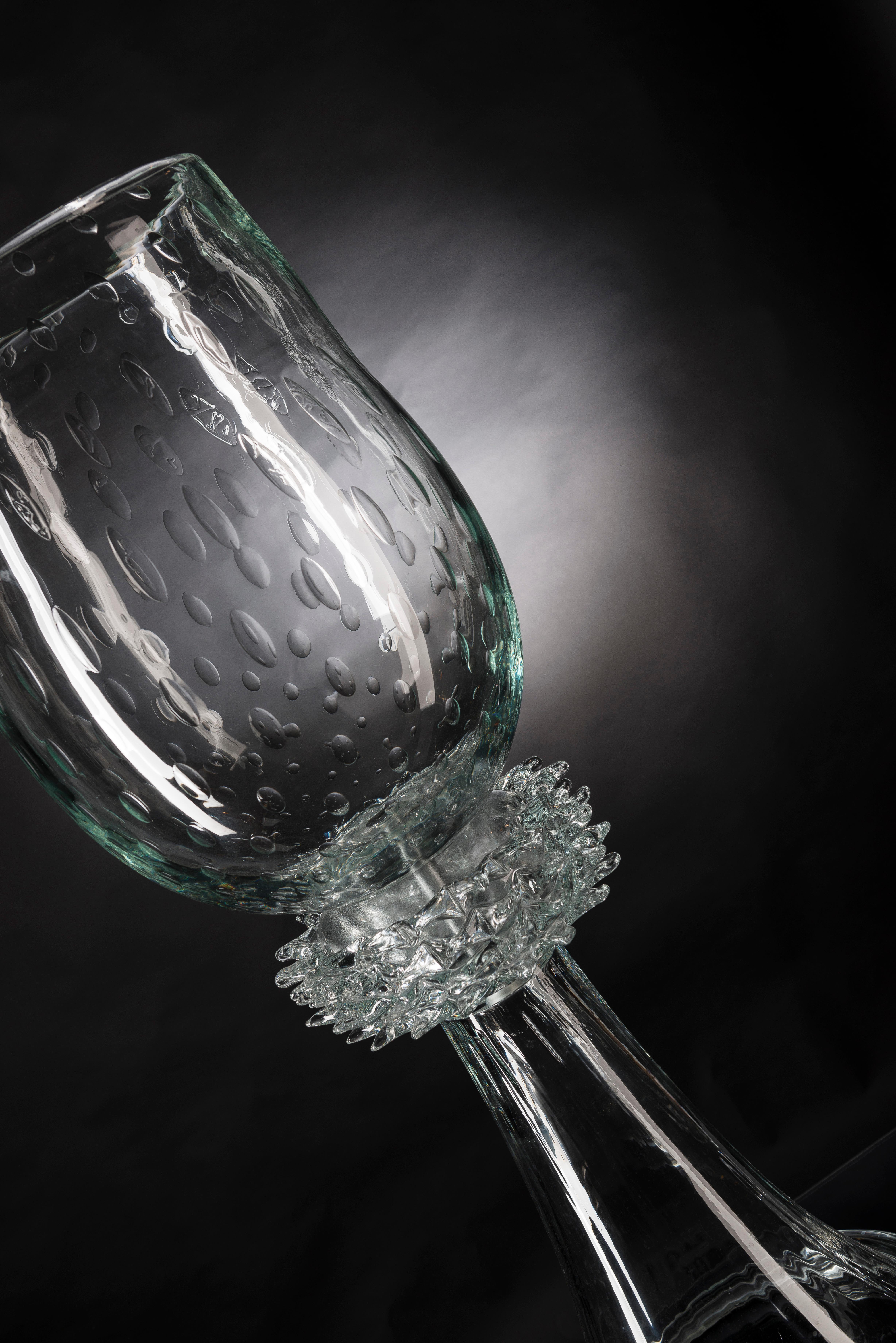 XXIe siècle et contemporain Vase Correr, verre de Murano, Italie en vente