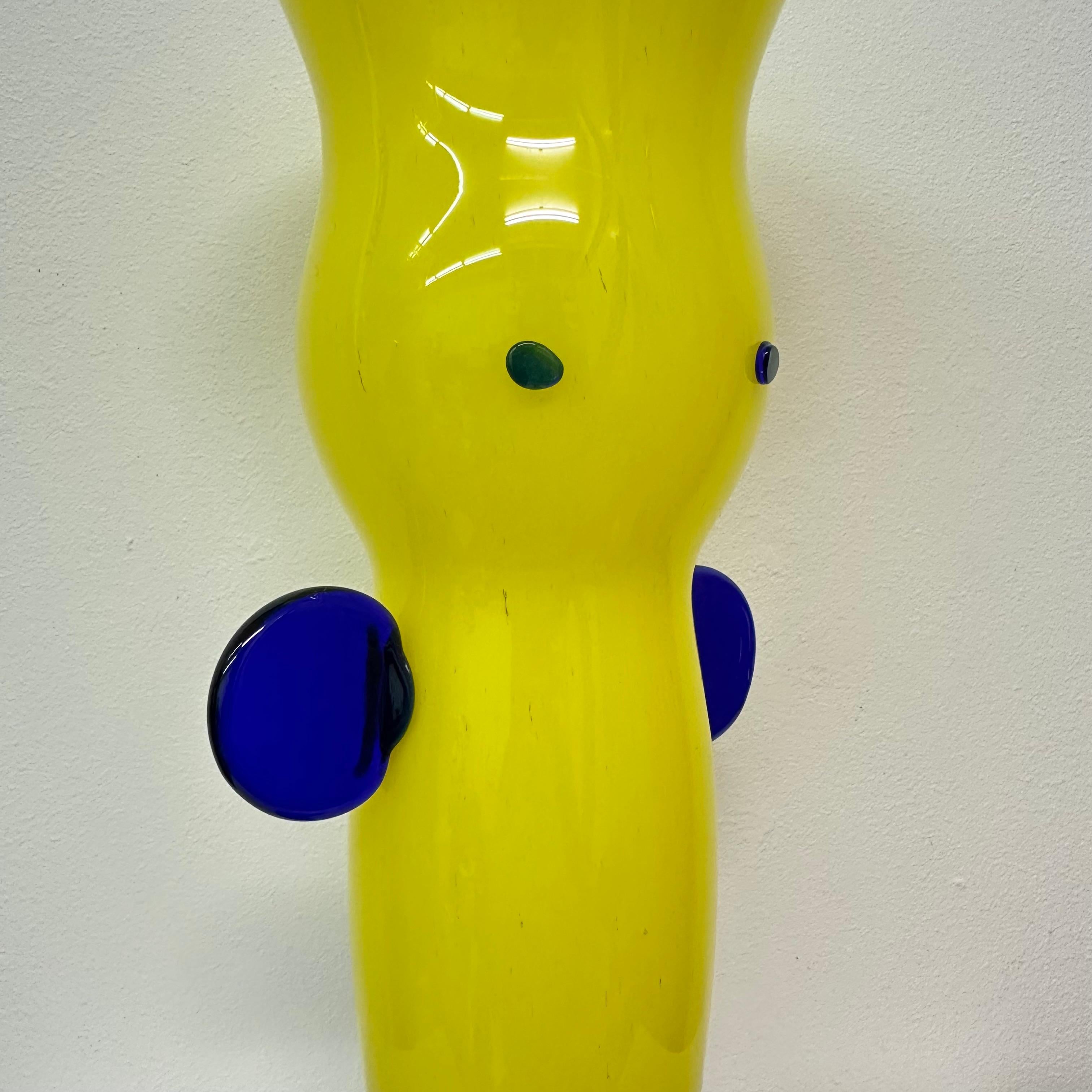 Vase Verre d'art tchèque de Bohemia par Jiří Šuhájek en vente 5