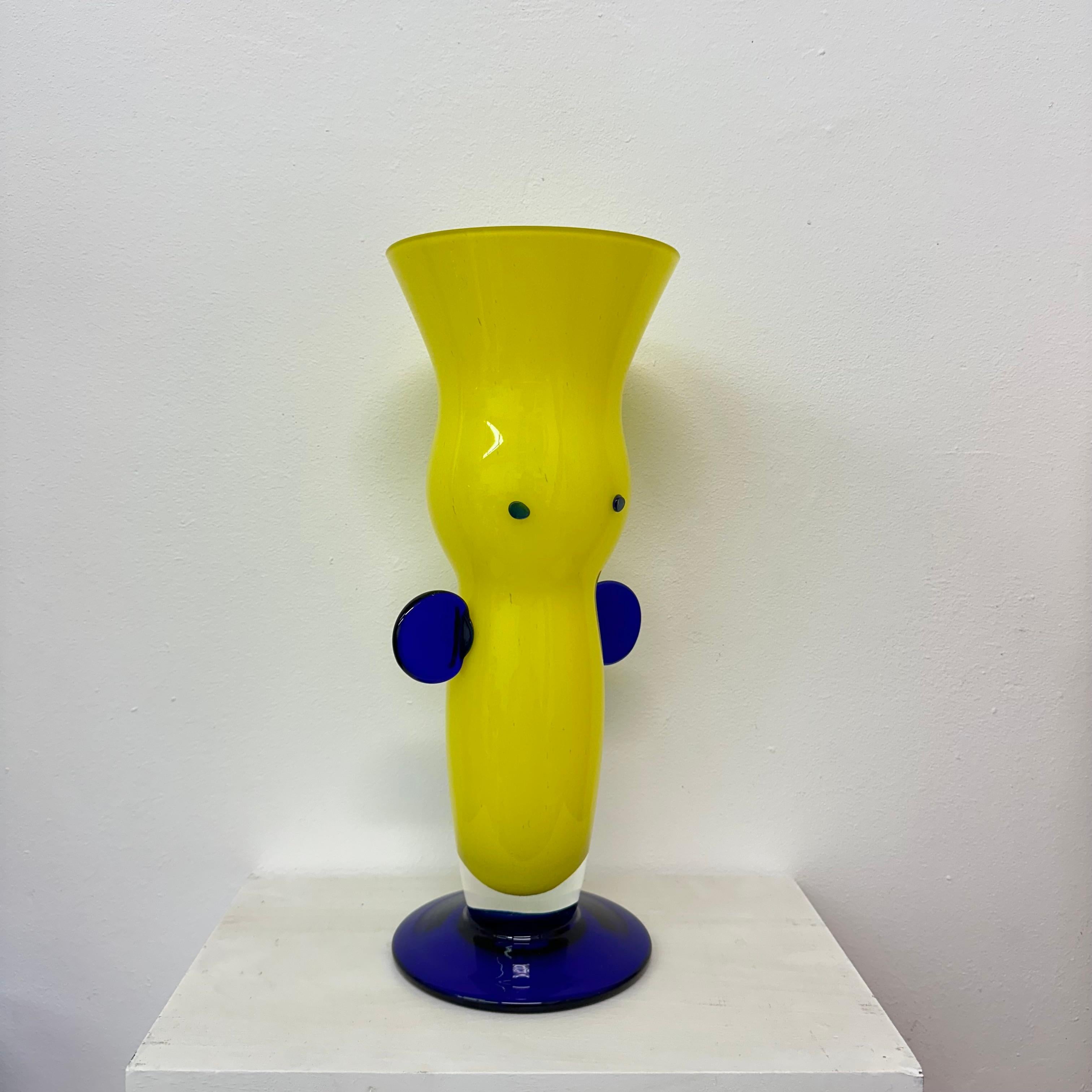 Vase Verre d'art tchèque de Bohemia par Jiří Šuhájek en vente 8
