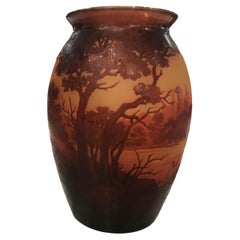 Antique Vase D argental (French) - Style: Jugendstil, Art Nouveau, Liberty, DET