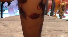 Vase D argental (Rose decoration) , Year, 1900, Jugendstil, Art Nouveau, Liberty