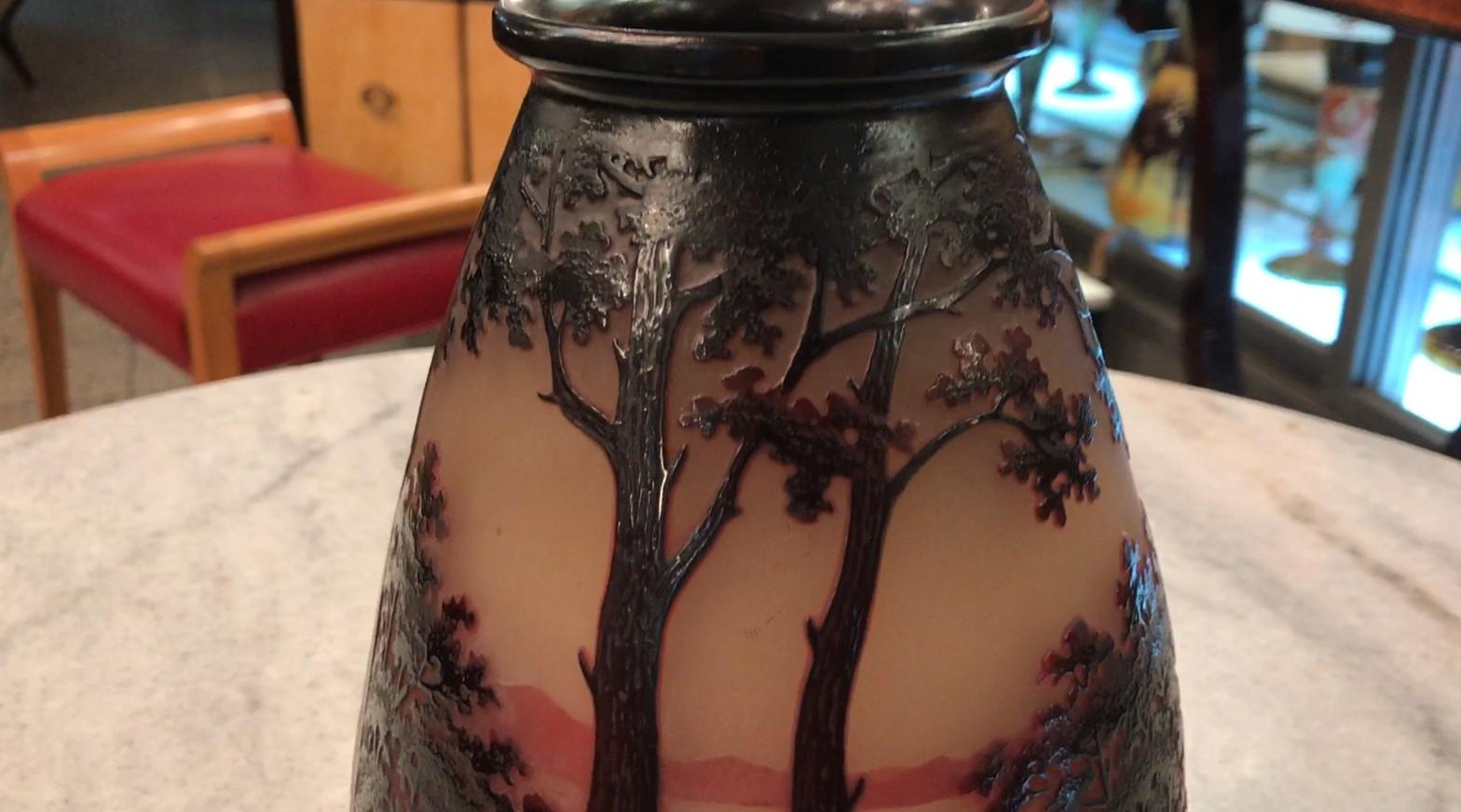 Vase D argental , Year, 1900, Style:  Jugendstil, Art Nouveau, Liberty For Sale 8