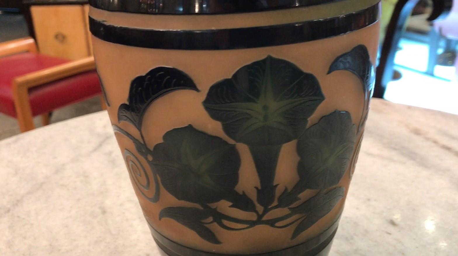 Early 20th Century Vase D argental , Year, 1900, Style:  Jugendstil, Art Nouveau, Liberty For Sale