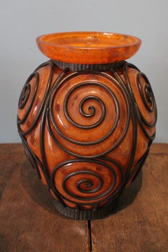 Vase Daum Nancy and Louis Majorelle