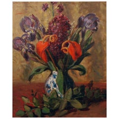 “Vase de Fleurs” by Leon Herbo