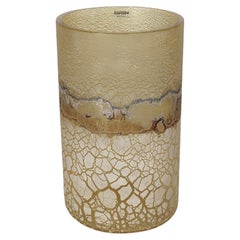 Vaso Oggetto decorativo Alfredo Barbini Vetro di Murano Midcentury Modern Italia 1960