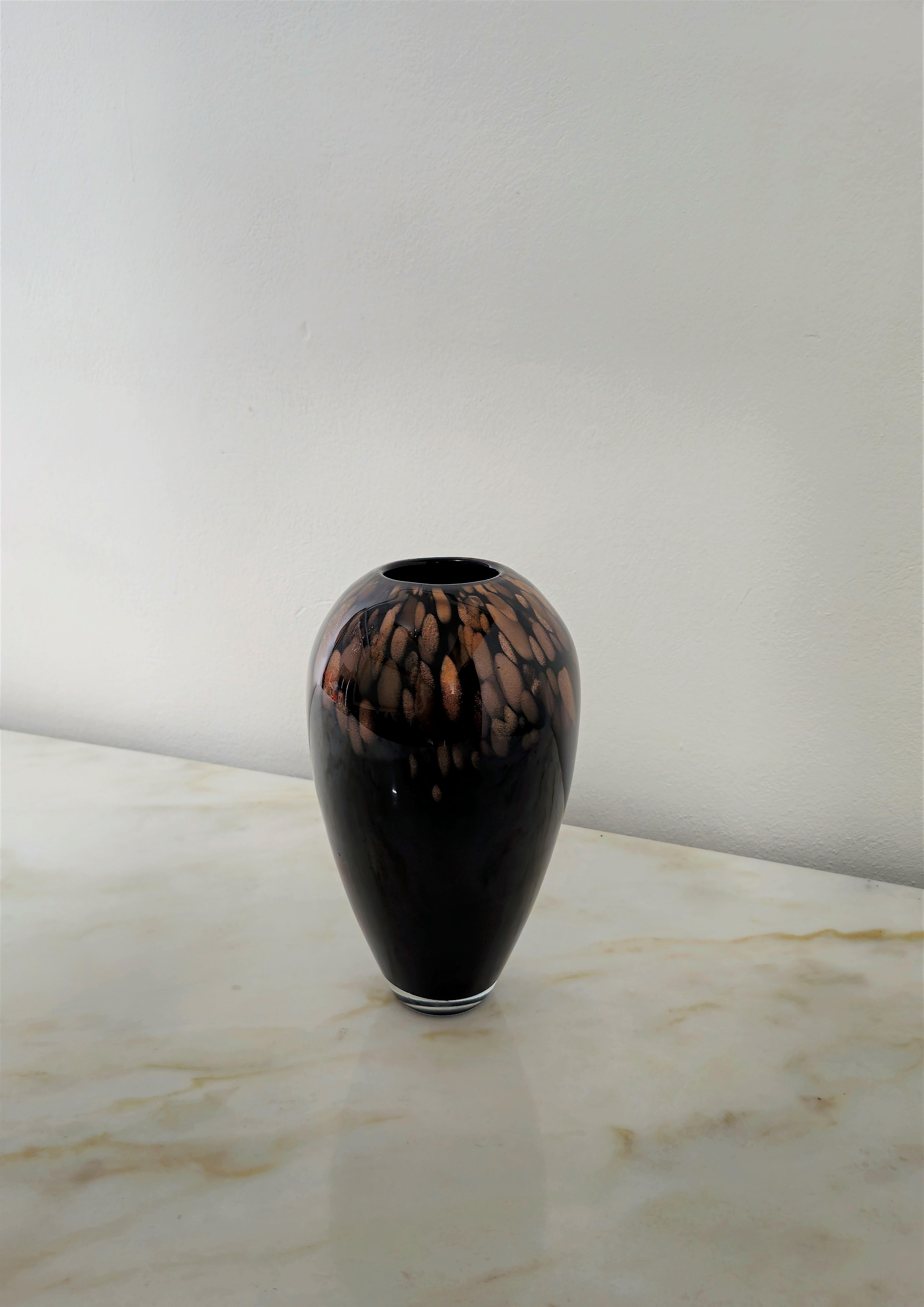 Italian Vase Decorative Object Murano Glass Vincenzo Nason Midcentury Modern Italy 1960s For Sale
