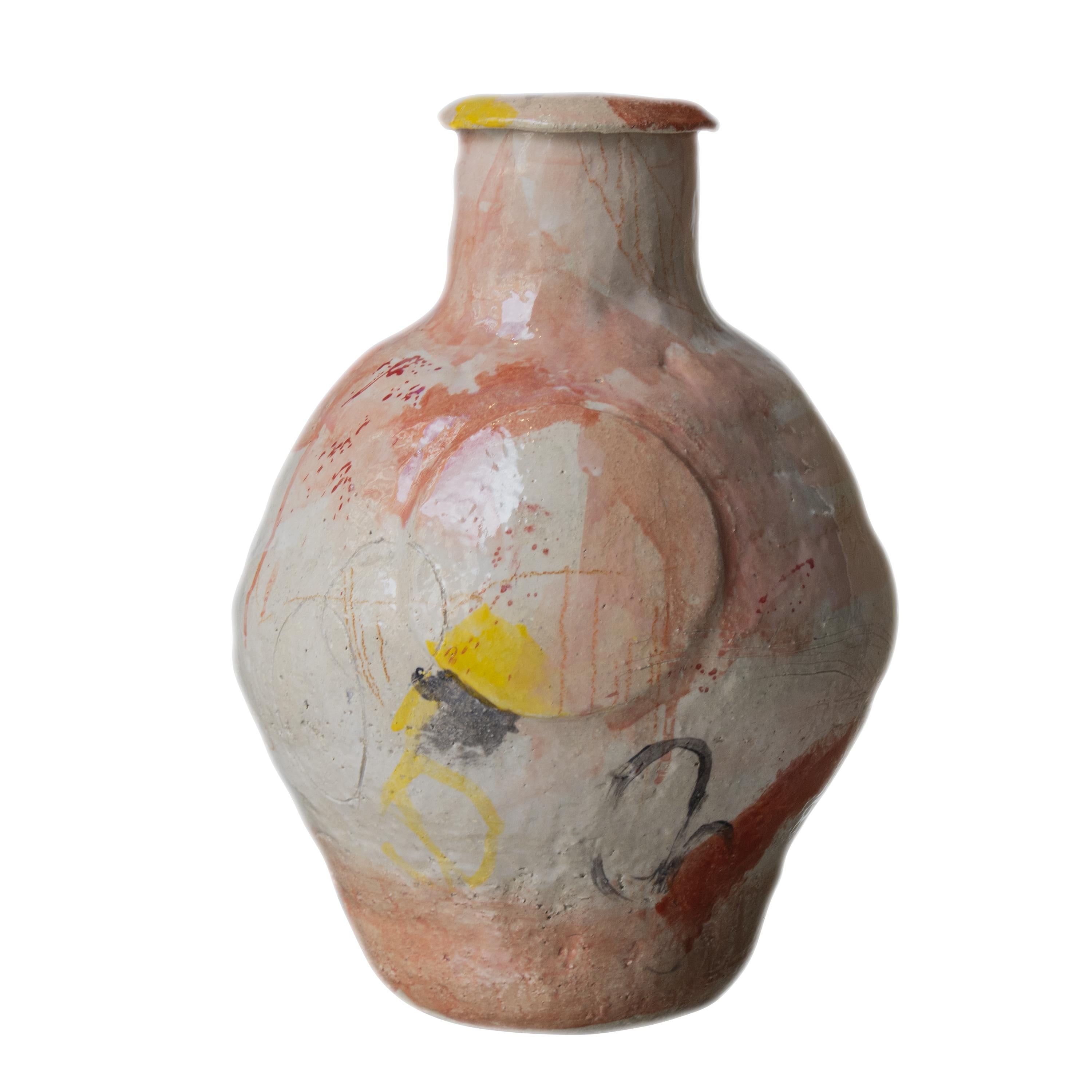 Hand-Crafted Vase Designed by Ana Laso, Spain, 2023 For Sale