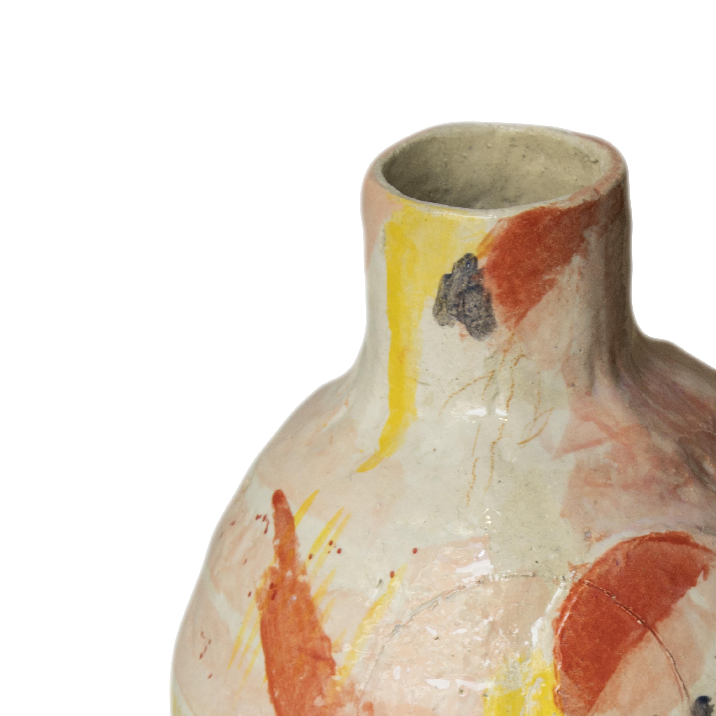 Enamel Vase Designed by Ana Laso, Spain, 2023 For Sale