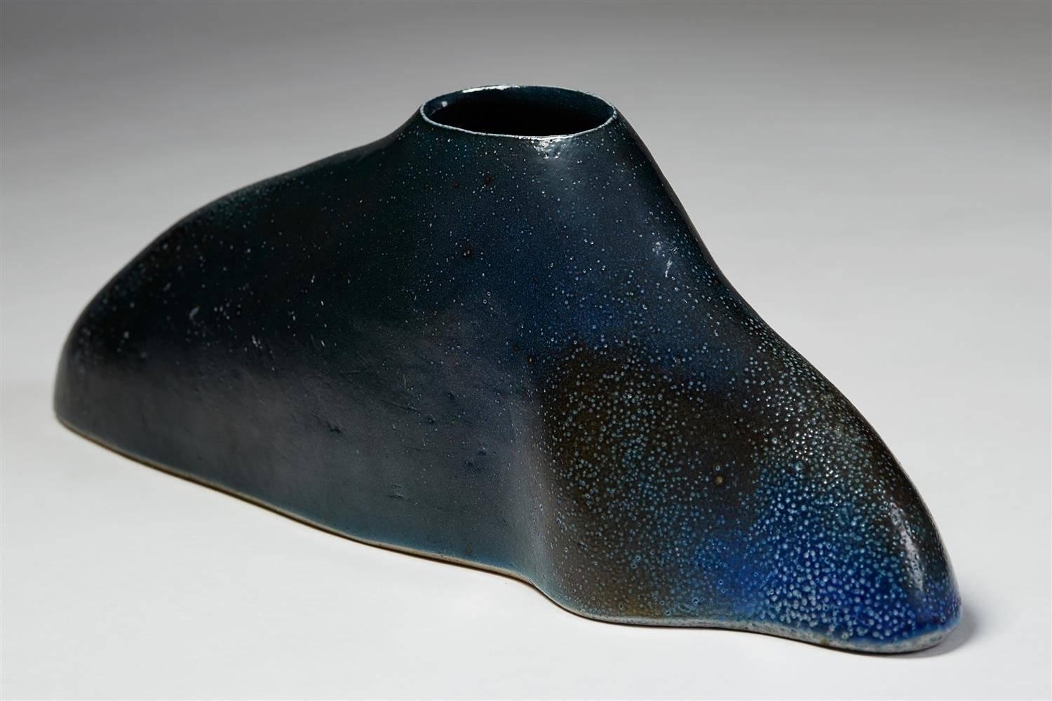 Scandinavian Modern Vase Designed by Bente Hansen, Denmark, 1993