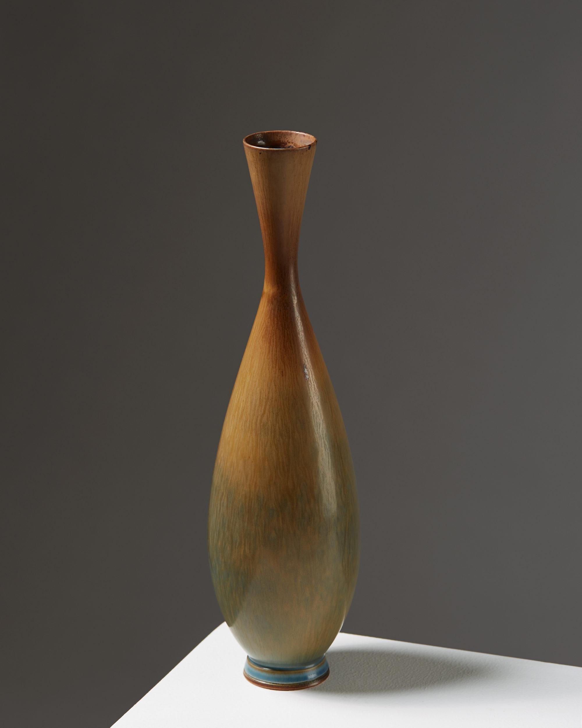 Scandinavian Modern Vase Designed by Berndt Friberg for Gustavsberg, Sweden, 1950s