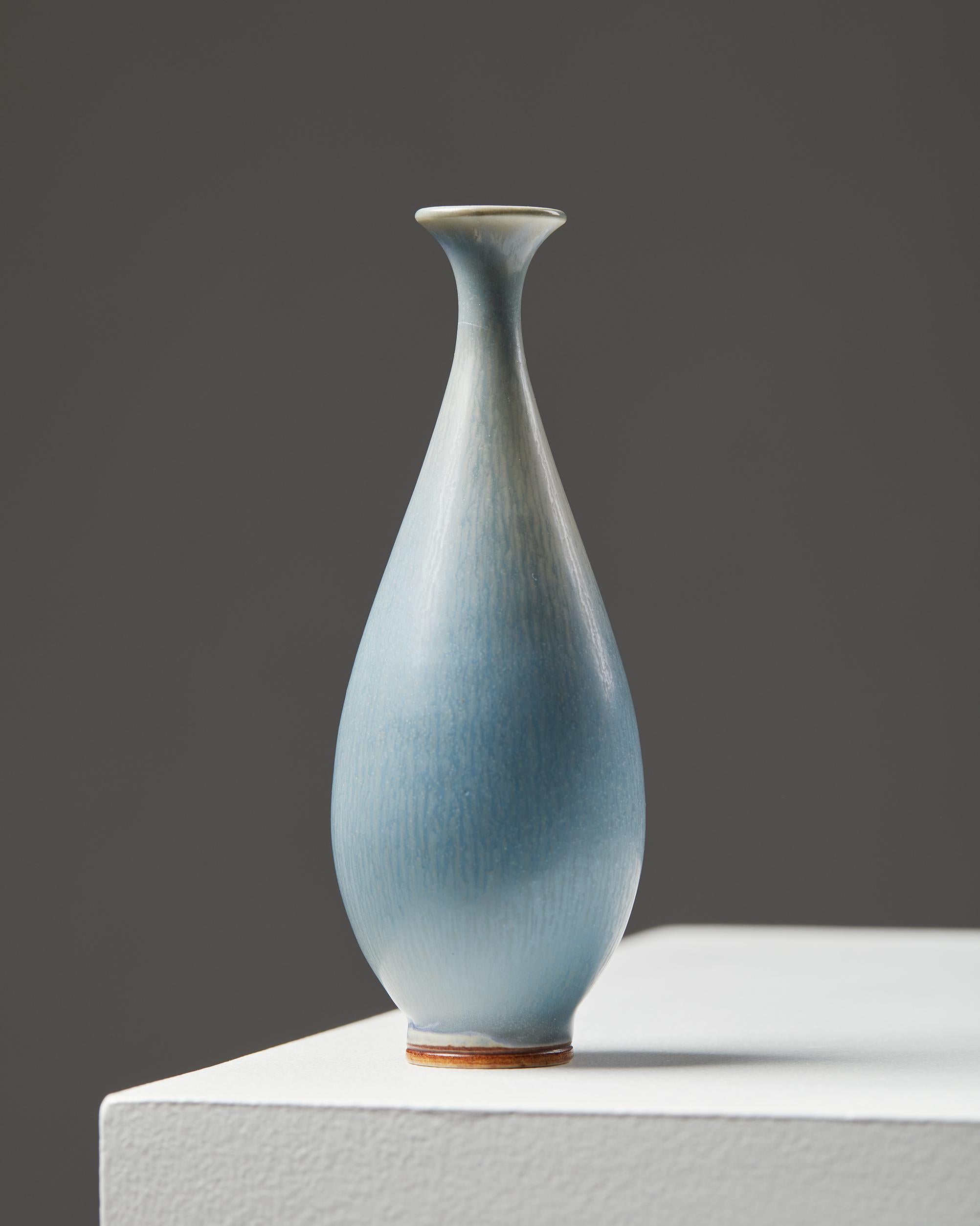 Swedish Vase Designed by Berndt Friberg for Gustavsberg, Sweden, 1950’s