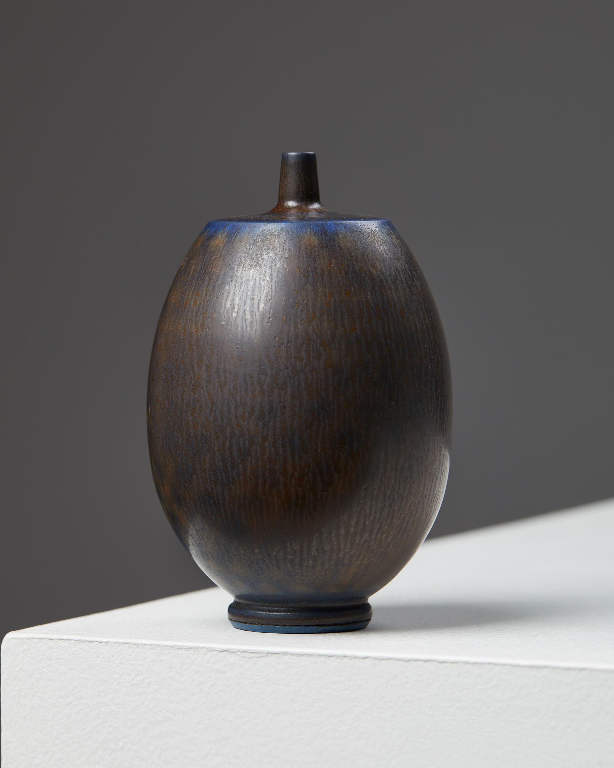 Swedish Vase Designed by Berndt Friberg for Gustavsberg, Sweden, 1950s