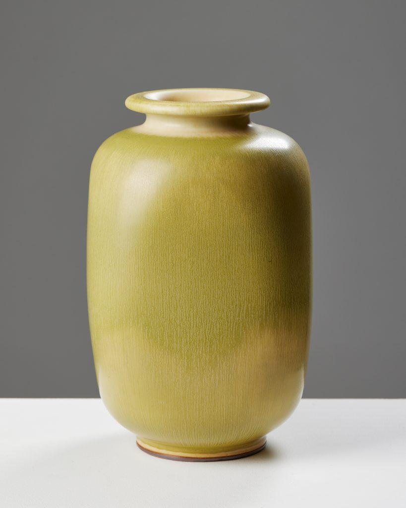 Vase, entworfen von Berndt Friberg für Gustavsberg, Schweden, 1950er Jahre (Schwedisch) im Angebot