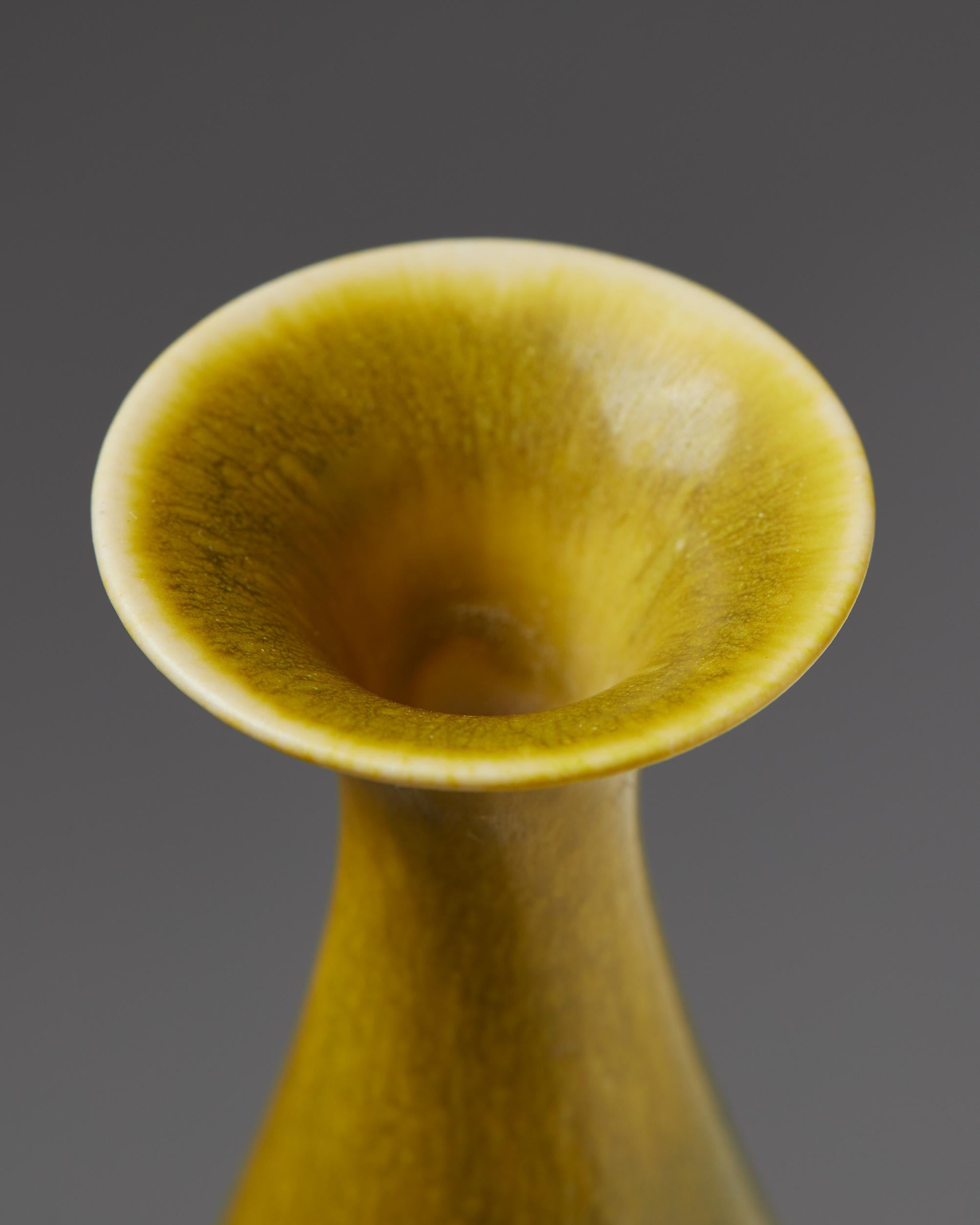 20th Century Vase Designed by Berndt Friberg for Gustavsberg, Sweden, 1950s