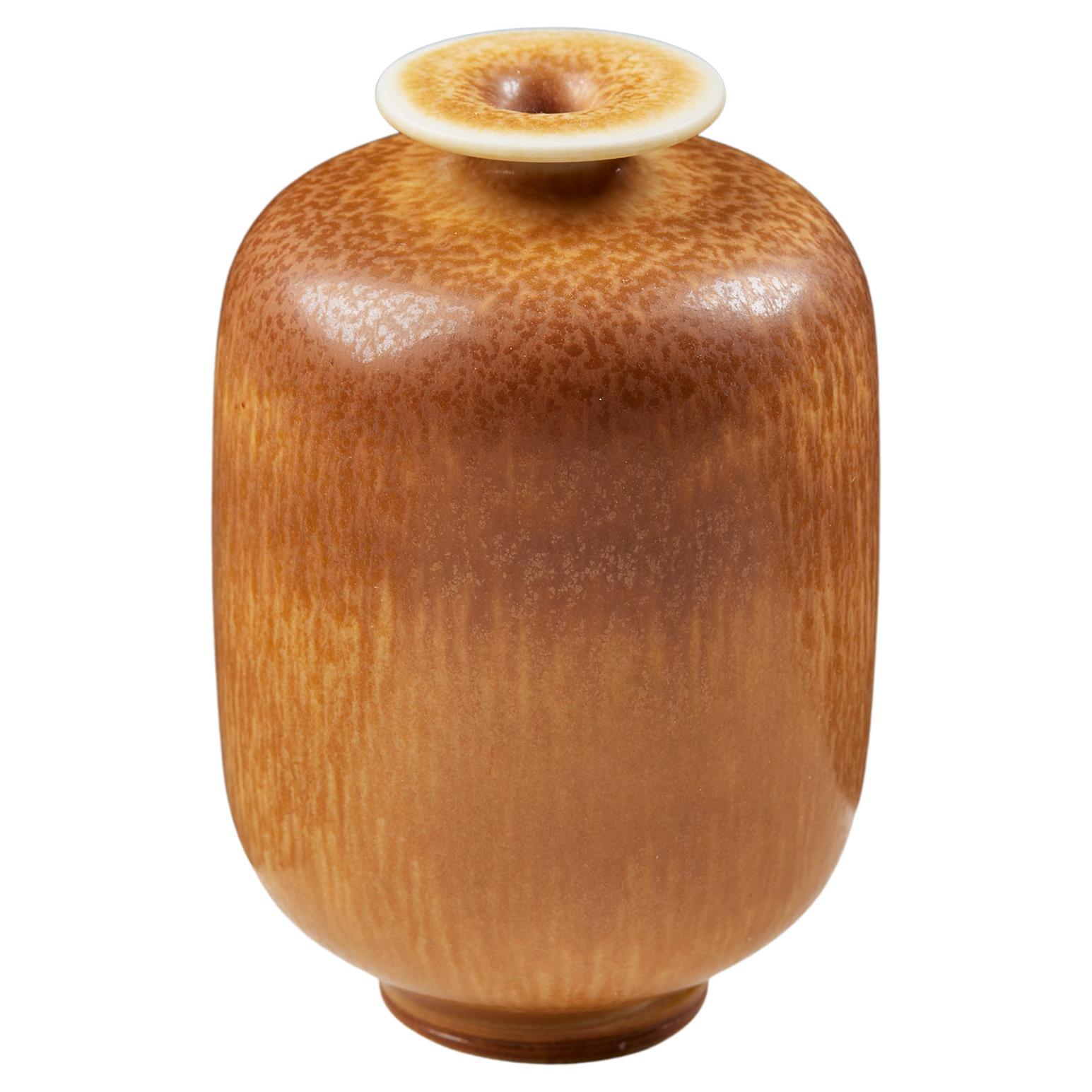 Vase designed by Berndt Friberg for Gustavsberg, Sweden. 1950s.