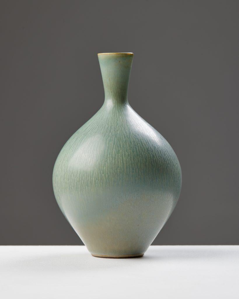 Mid-Century Modern Vase designed by Berndt Friberg for Gustavsberg, Sweden, 1955 For Sale