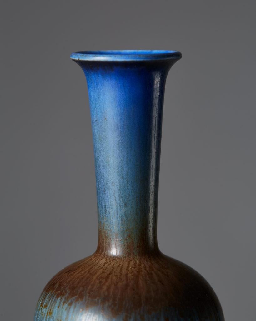 Mid-Century Modern Vase Designed by Berndt Friberg for Gustavsberg, Sweden, 1962