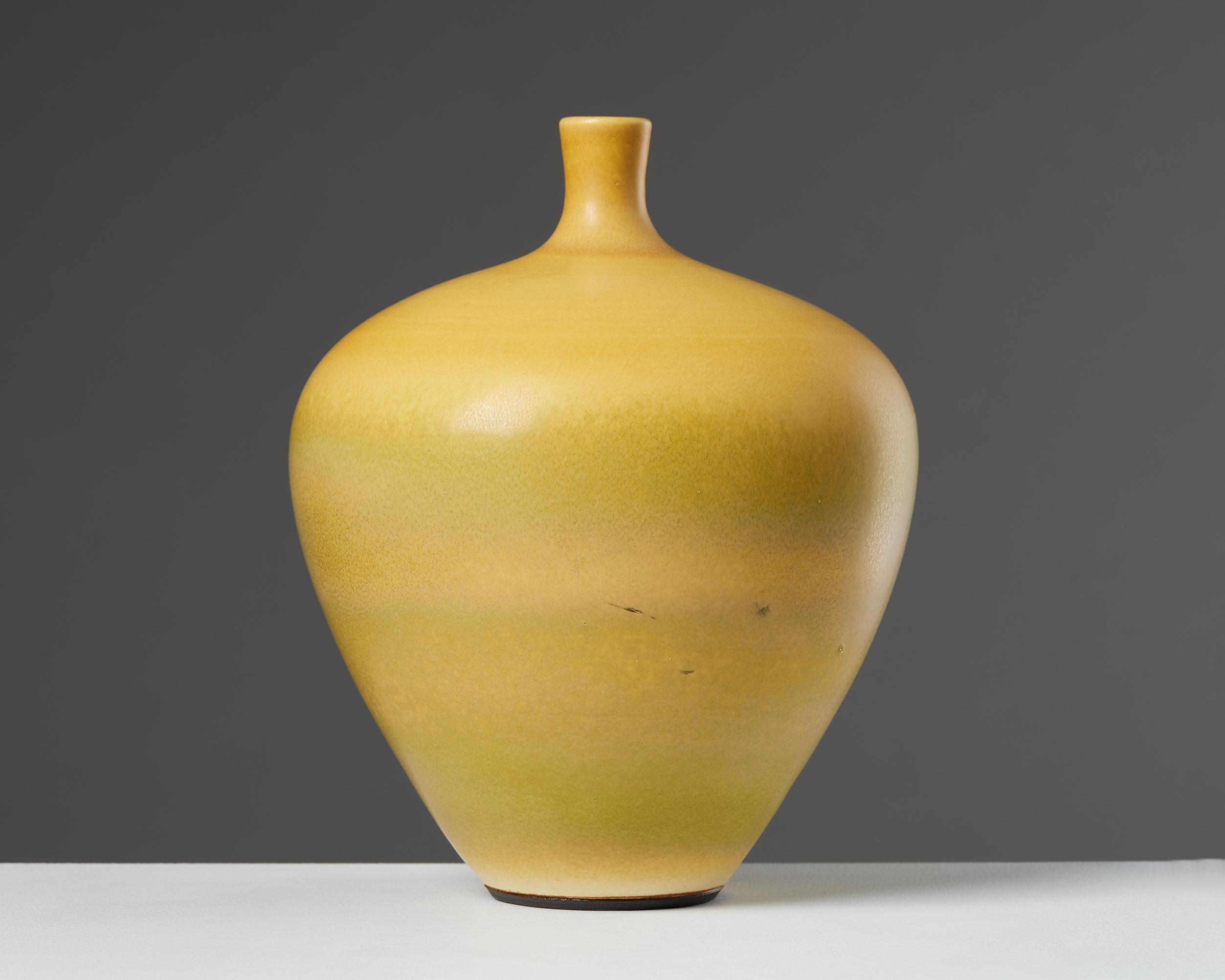 Swedish Vase Designed by Berndt Friberg for Gustavsberg, Sweden, 1963 For Sale