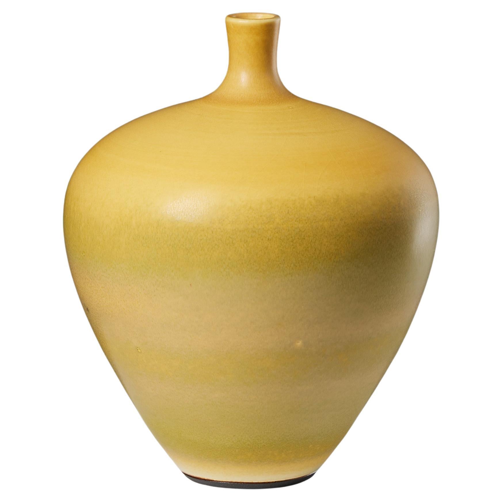 Die Vase wurde von Berndt Friberg für Gustavsberg entworfen, Schweden, 1963