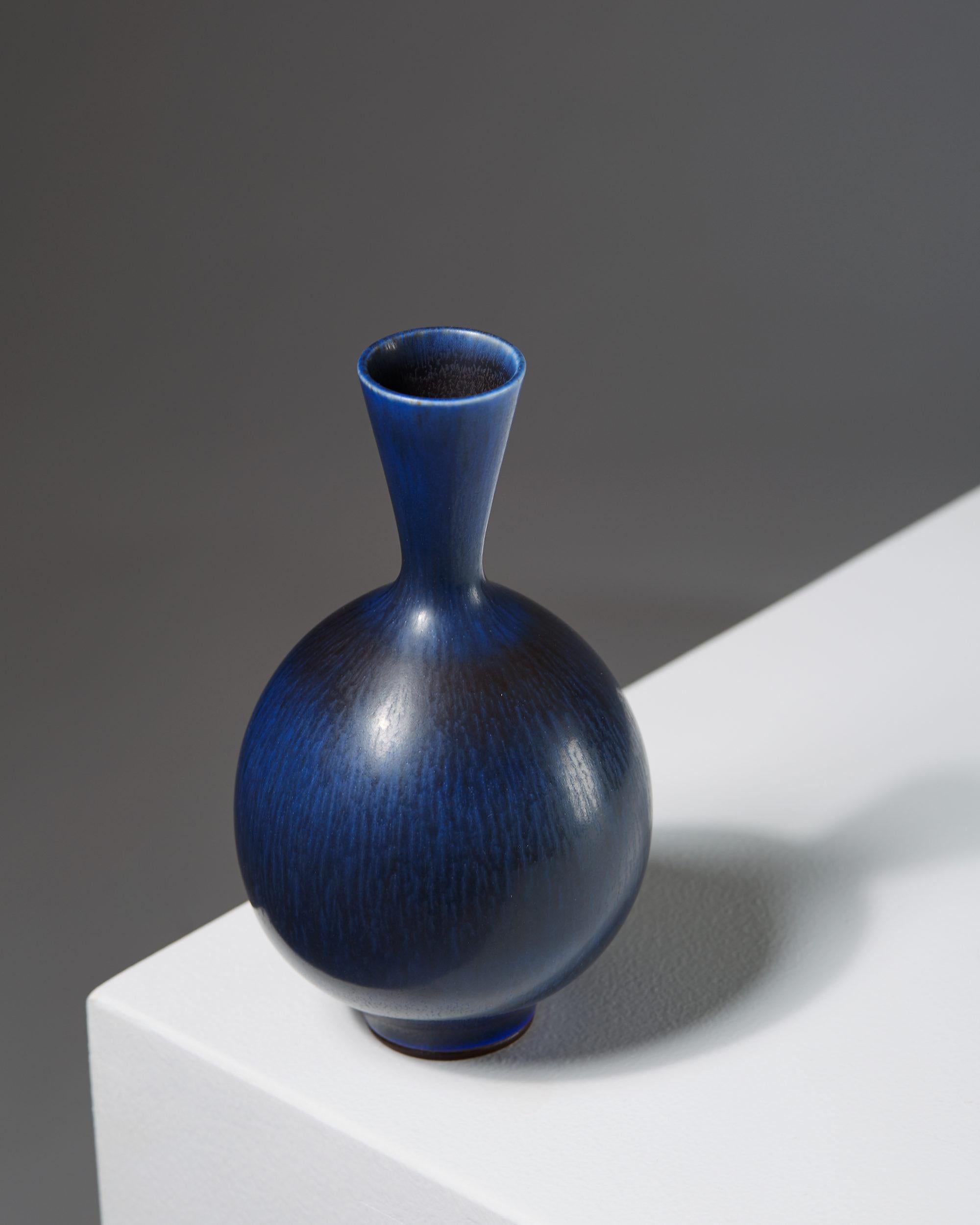 Scandinavian Modern Vase Designed by Berndt Friberg for Gustavsberg, Sweden, 1969