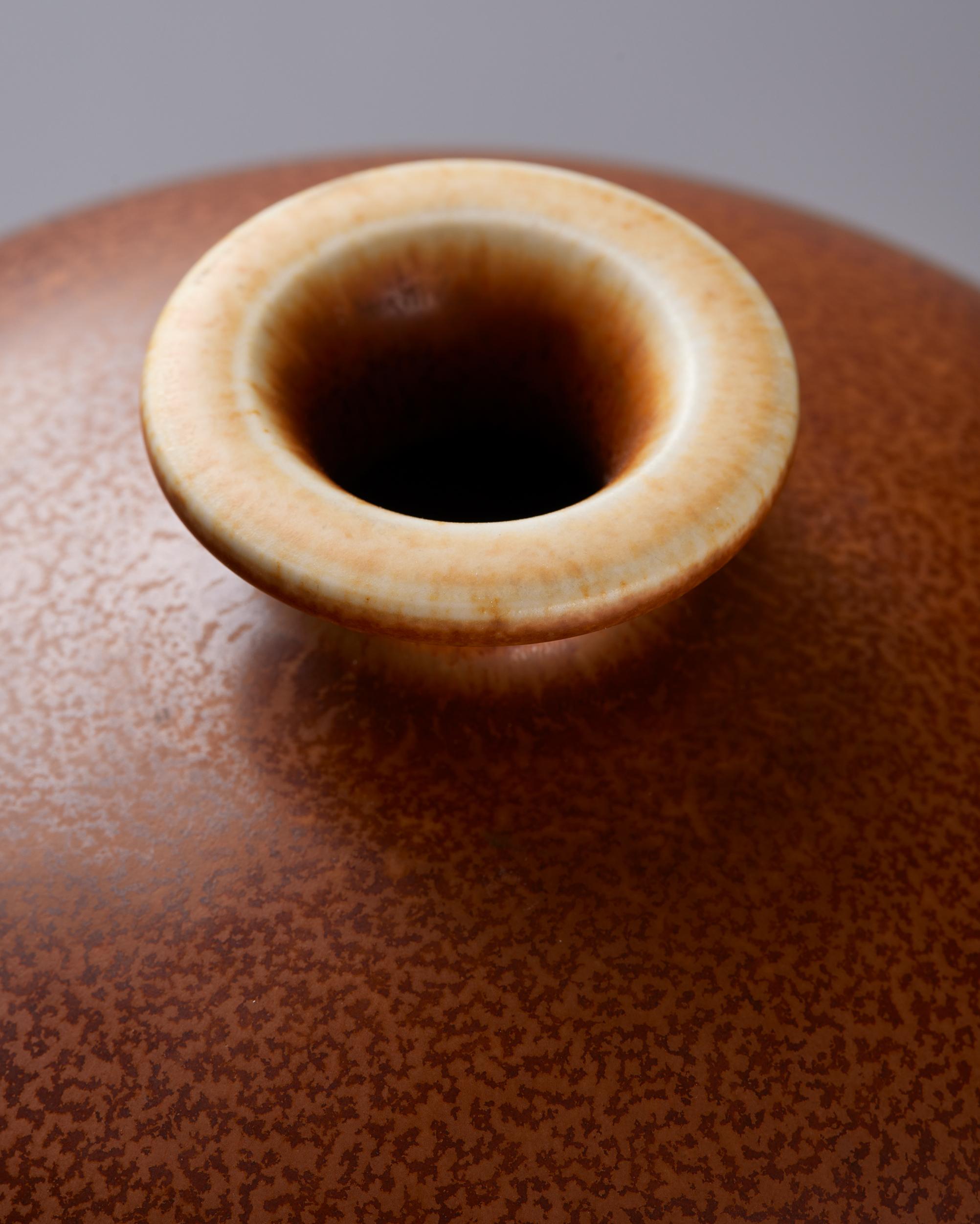 Stoneware Vase Designed by Berndt Friberg for Gustavsberg, Sweden, 1969